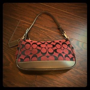 Maroon Coach handbag